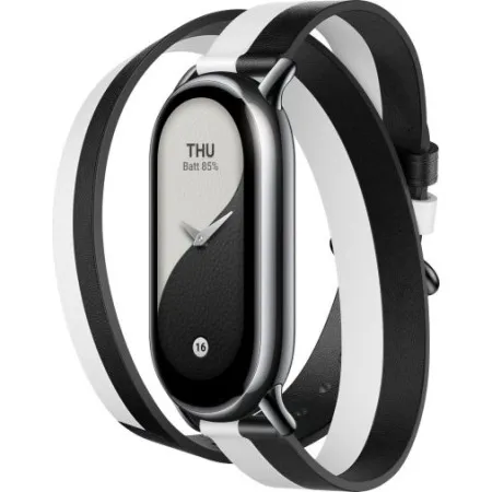 Ремінець Xiaomi for Mi Band 8 - Black White (BHR7296CN)