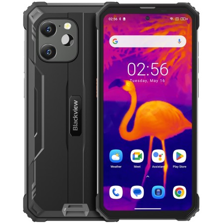 Смартфон Blackview BV8900 8/256GB Black (6931548313502) (з тепловізором)