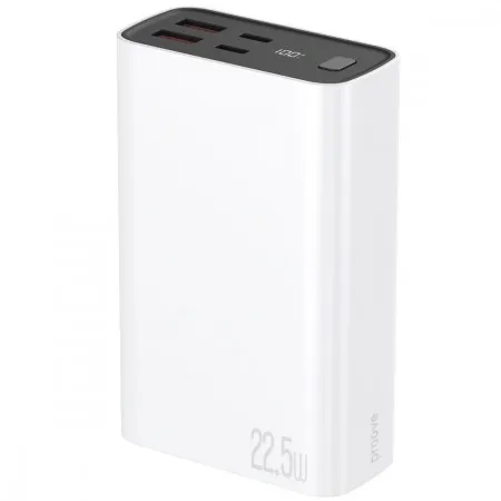 Портативна Батарея Proove Hyper Flux Plus 22.5W 20000mAh (White)