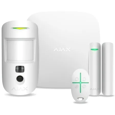 Комплект сигналізації Ajax StarterKit Cam (White)  у Дніпрі