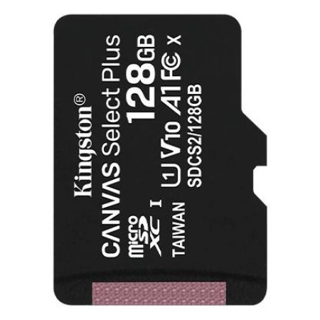 Карта пам'яті Kingston microSD 128GB C10 UHS-I R100MB/s