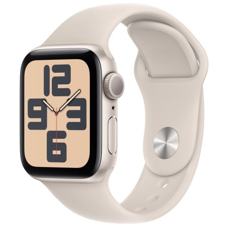 Apple Watch SE 2 2023 44mm Starlight Aluminum Case with Starlight Sport Band M/L  у Чернігові