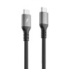 Кабель Proove ReGen Silicone Type-C to Type-C 60W (1m) Black  у Чернівцях