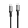 Кабель Proove ReGen Silicone Type-C to Type-C 60W (1m) Black