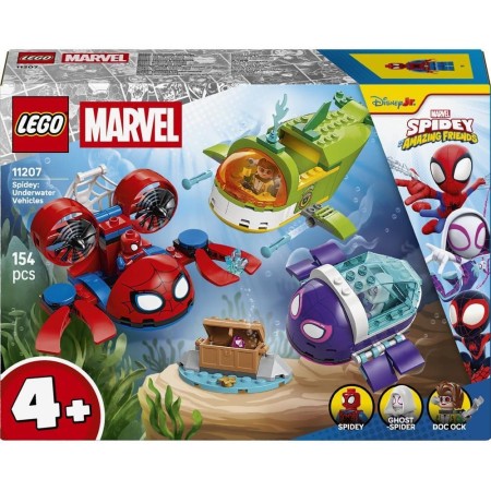 Конструктор LEGO Spidey Павук: Підводні транспортні засоби (11207)