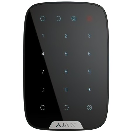 Бездротова сенсорна клавіатура Ajax KeyPad (Black)