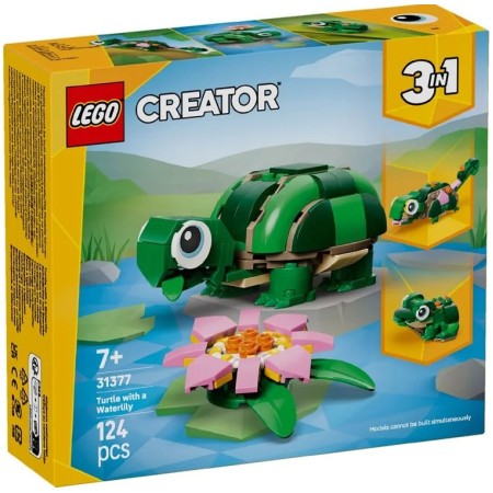 Конструктор LEGO Creator Черепаха з квіткою водяної лілії (31377)  у Херсоні