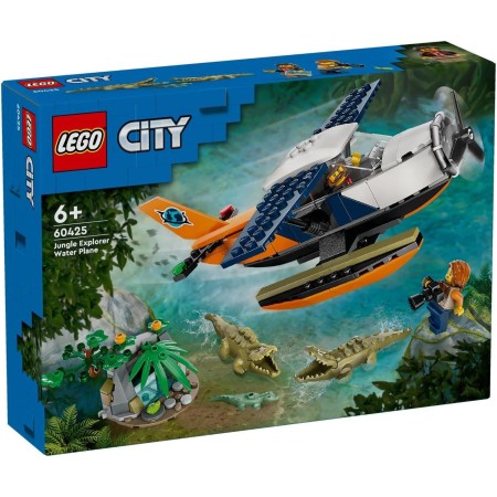 Конструктор LEGO City Водний літак для дослідження джунглів (60425)