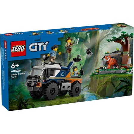 Конструктор LEGO City Позашляховик для дослідження джунглів (60426)