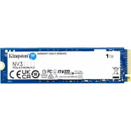 SSD накопичувач KINGSTON M.2 1000GB NV3, PCIe 4.0  NVMe (SNV3S/1000G)