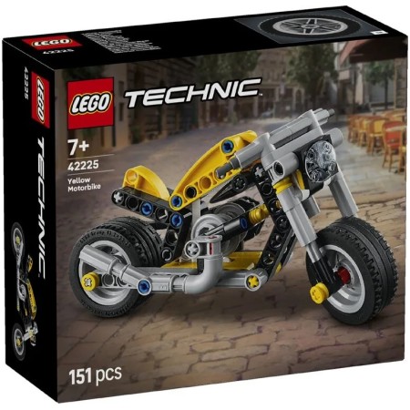 Конструктор LEGO Technic Жовтий мотоцикл (42225)  у Луцьку