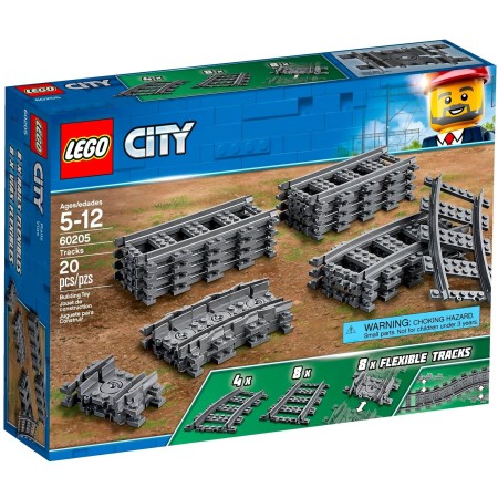 Конструктор LEGO City Рейки (60205)  у Луцьку
