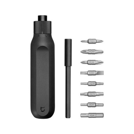 Викрутка з тріскачкою та набором біт Xiaomi MiJia Ratchet Screwdriver 16 in 1 Black (BHR4779GL)  у Тернополі