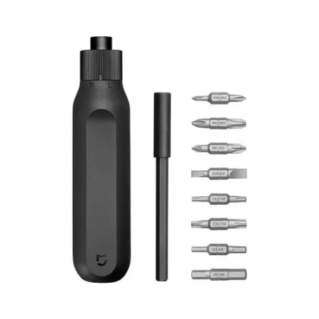 Викрутка з тріскачкою та набором біт Xiaomi MiJia Ratchet Screwdriver 16 in 1 Black (BHR4779GL)
