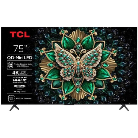Телевізор TCL 75'' MiniLED 4K 144Hz (75C61KS)