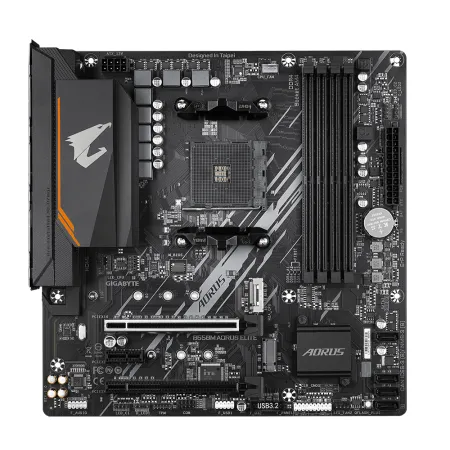 Mатеринська плата GIGABYTE B550M AORUS ELITE sAM4 mATX (B550M AORUS ELITE)  у Полтаві