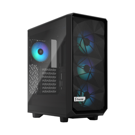 Корпус FRACTAL DESIGN ATX    Meshify 2 Compact Lite RGB Black (FD-C-MEL2C-05)  у Запоріжжі