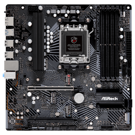 Материнська плата ASROCK B650M PG LIGHTNING sAM5 mATX (B650M PG LIGHTNING)  у Тернополі