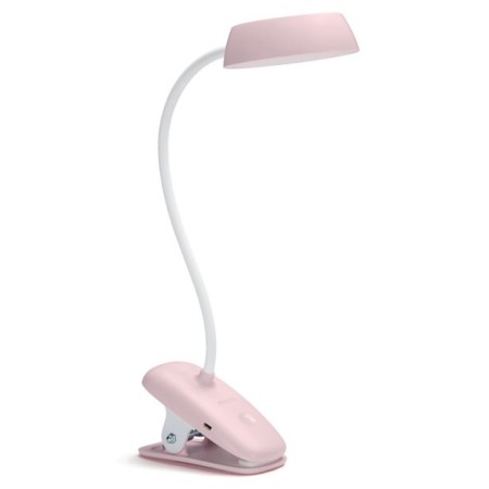 Лампа настільна з акумулятором PHILIPS Donutclip 3Вт Pink (929003179627)