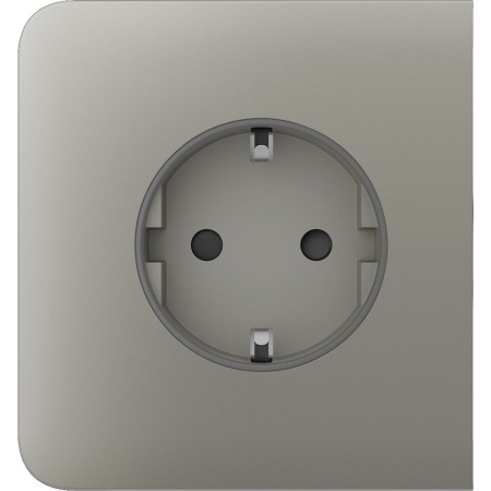 Бічна кришка для розетки Ajax Outlet (basic) (type F) SideCover (Оливковий)