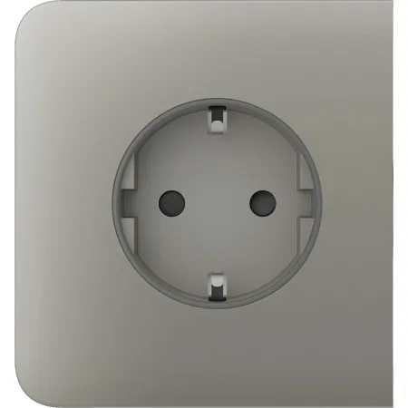Бічна кришка для розетки Ajax Outlet (basic) (type F) SideCover (Оливковий)