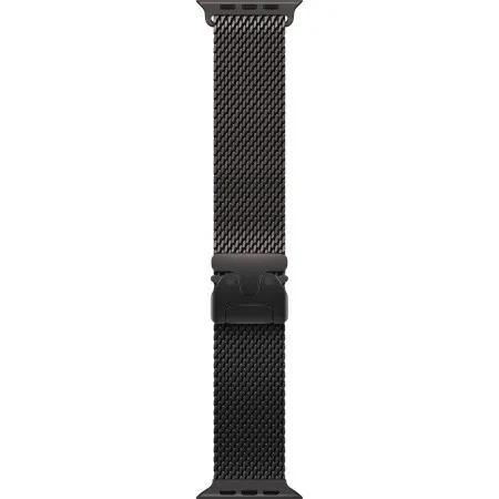 Ремінець Apple Watch 49mm Black Titanium Milanese Loop Medium (MXKG3)
