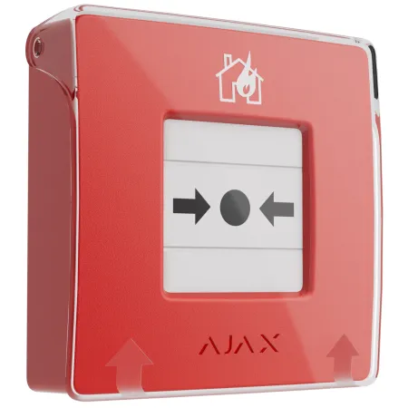 Бездротова кнопка для активації пожежної тривоги ManualCallPoint (Red) Jeweller  у Хмельницькому
