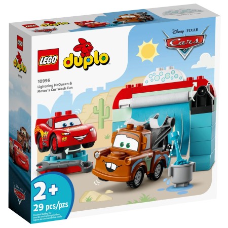 Конструктор LEGO DUPLO Disney TM Розваги Блискавки МакКвіна й Сирника на автомийці (10996-)  у Луцьку