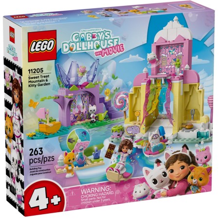 Конструктор LEGO Gabby's Dollhouse Гора солодощів і сад Кітті (11205)  в Ужгороді