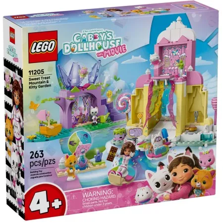 Конструктор LEGO Gabby's Dollhouse Гора солодощів і сад Кітті (11205)