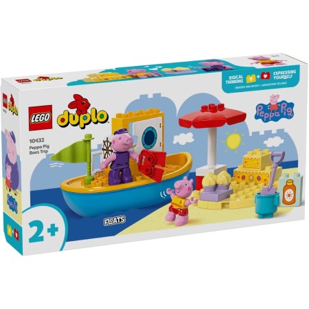 Конструктор LEGO DUPLO Peppa Pig Морська прогулянка Пеппи на човні (10432)
