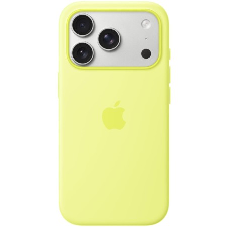Чохол Apple для iPhone 17 Pro Silicone Case with MagSafe Neon Yellow (MGFF4ZM/A)  у Микуличині