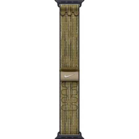 Ремінець Apple Watch 42/44/45/46/49mm Green/Grey Nike Sport Loop (MXU33ZM/A)  у Запоріжжі