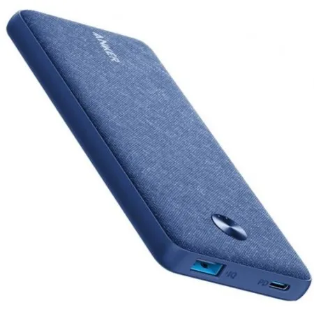 Батарея універсальна Anker PowerCore Slim 10000mAh PD Fabric (Blue) (A1231H31)