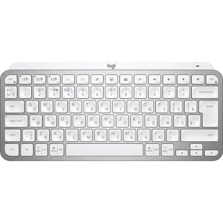 Клавіатура Logitech MX Keys Mini Minimalist Wireless Illuminated Pale Grey (L920-010502)  у Львові