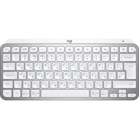Клавіатура Logitech MX Keys Mini Minimalist Wireless Illuminated Pale Grey (L920-010502)