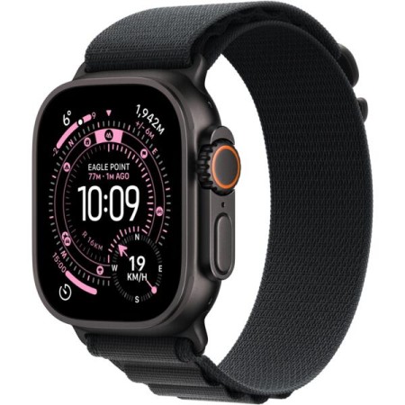 Apple Watch Ultra 3 49mm Black Titanium Case with Black Alpine Loop - Small (MF0Q4QP/A)  у Чернігові
