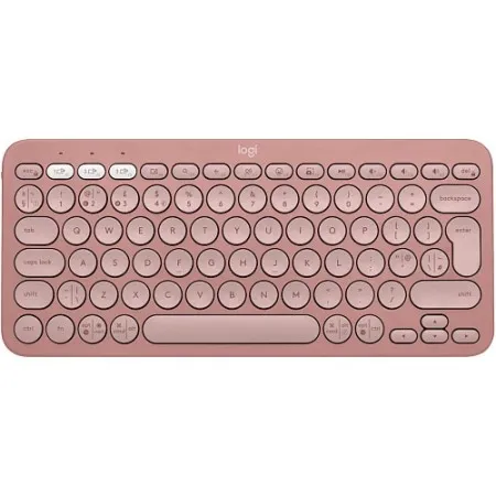 Клавіатура Logitech K380s Pebble Keys 2 Bluetooth Rose (L920-011853)
