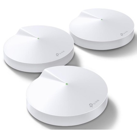Маршрутизатор TP-Link (WiFi MESH система) DECO M5 3PK AC1300 1xGE LAN 1xGE WAN MU-MIMO MESH (DECO-M5-3-PACK)  у Чернівцях