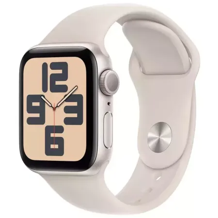 Apple Watch SE 2 2023 40mm Starlight Aluminum Case with Starlight Sport Band S/M  у Чернігові