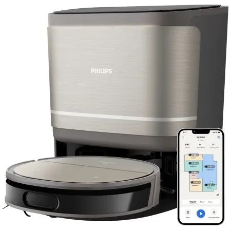 Робот-пилосос PHILIPS Series 9000 Black Metallic (XU9100/10)