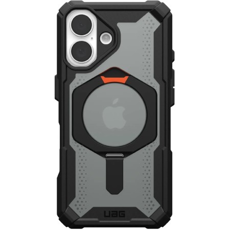 Чохол UAG Plasma XTE MagSafe для iPhone 16 (Black/Orange)  у Житомирі