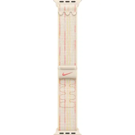 Ремінець Apple Watch 38/40/41/42mm Starlight/Pink Nike Sport Loop (MYJC3ZM/A)