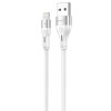 Кабель Proove Soft Silicone USB to Lightning 2.4A (2m) White  у Луцьку
