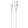 Кабель Proove Soft Silicone USB to Lightning 2.4A (2m) White