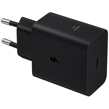 Зарядний пристрій мережевий Samsung 60Вт USB-С PD PPS Black (EP-T6010NBEGWW)