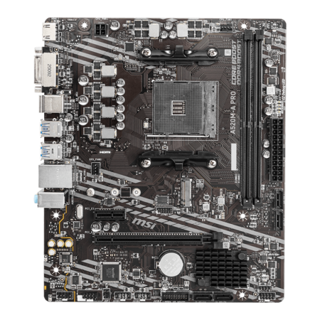 Материнська плата MSI A520M-A PRO sAM4 mATX (A520M-A PRO)  у Тернополі