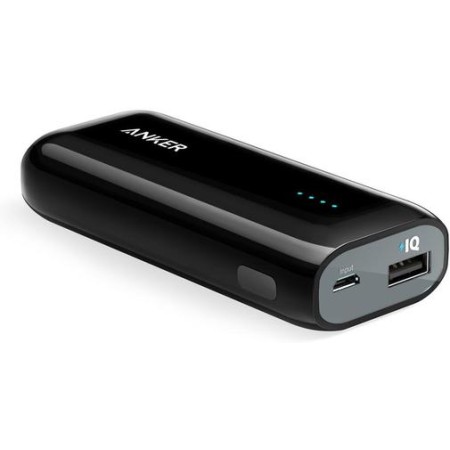 Батарея універсальна Anker Astro E1 PowerBank 5200mAh (Black) (A1211012)