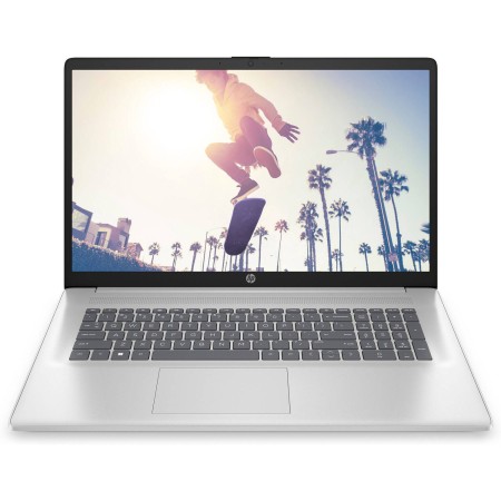 Ноутбук HP 17-cn3017ua 17.3'' FHD IPS, 250n | i7-1355U (5.0) | 16Gb | 1Tb | Intel Iris X | DOS | Сріблястий
