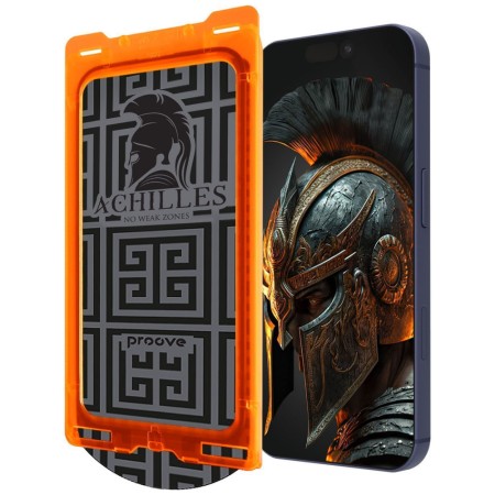 Захисне скло Proove Achilles Installation Box iPhone 15 Pro Max black  у Херсоні